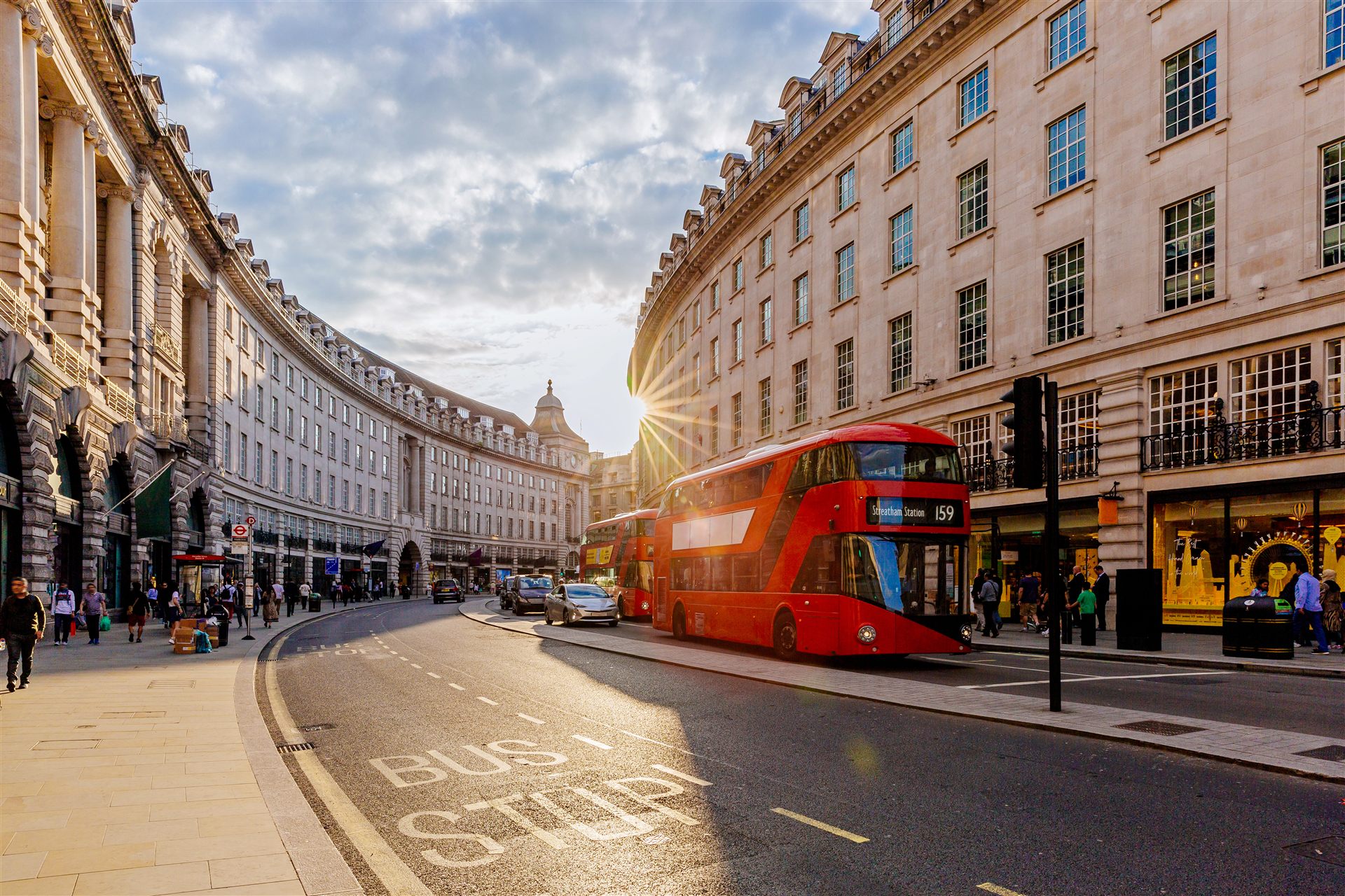 Central London near Bell House Hostel